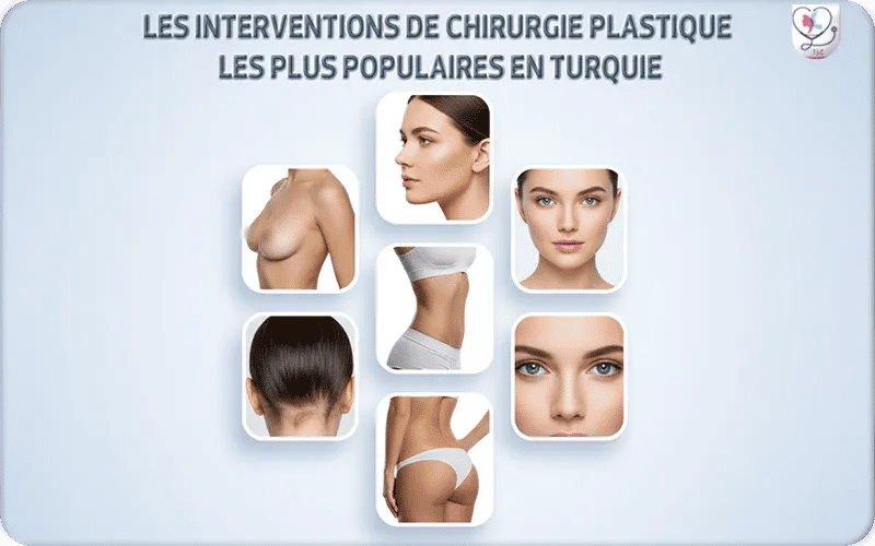 Les interventions de chirurgie plastique les plus populaires en Turquie