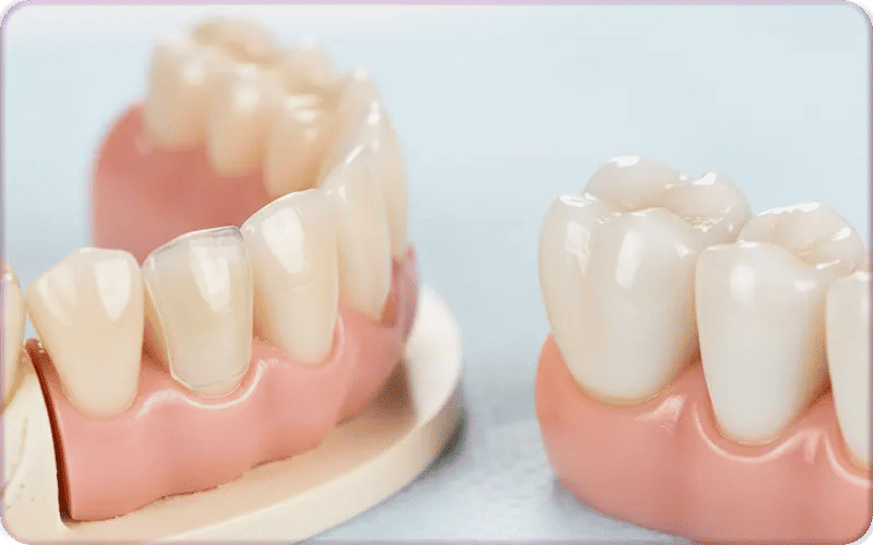 Crowns vs Veneers for Front Teeth