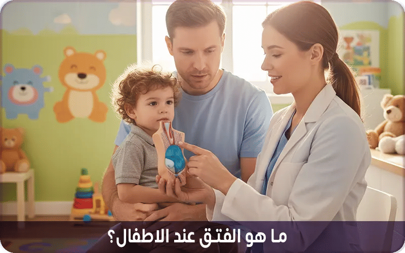 ما هو الفتق عند الاطفال؟