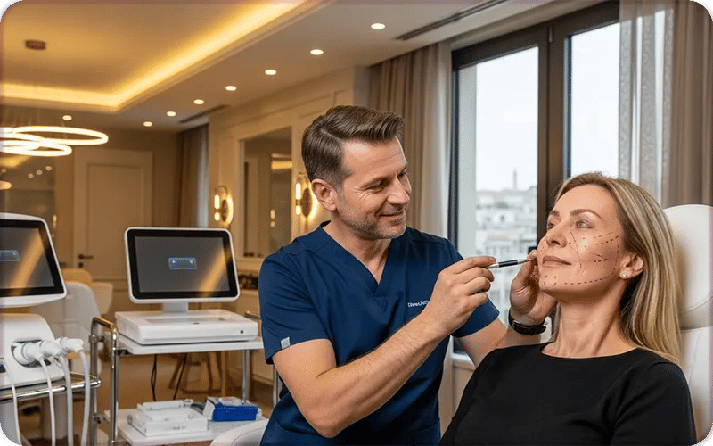 lifting visage avec fils tenseurs prix