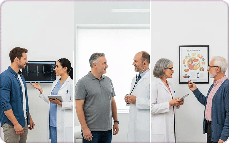 Annual Men’s Health Check Ups by Age Group