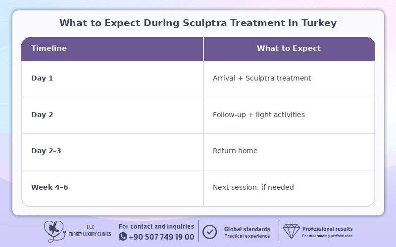 What to Expect During Sculptra Treatment in Turkey