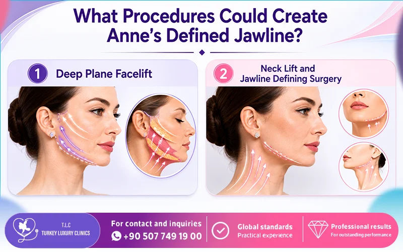 What Procedures Could Create Anne's Defined Jawline?