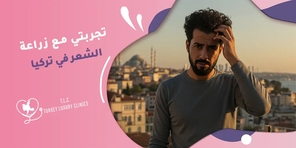 تجربتي مع زراعة الشعر في تركيا