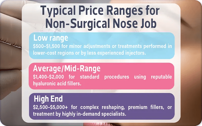 How Much is a Non Surgical Nose Job