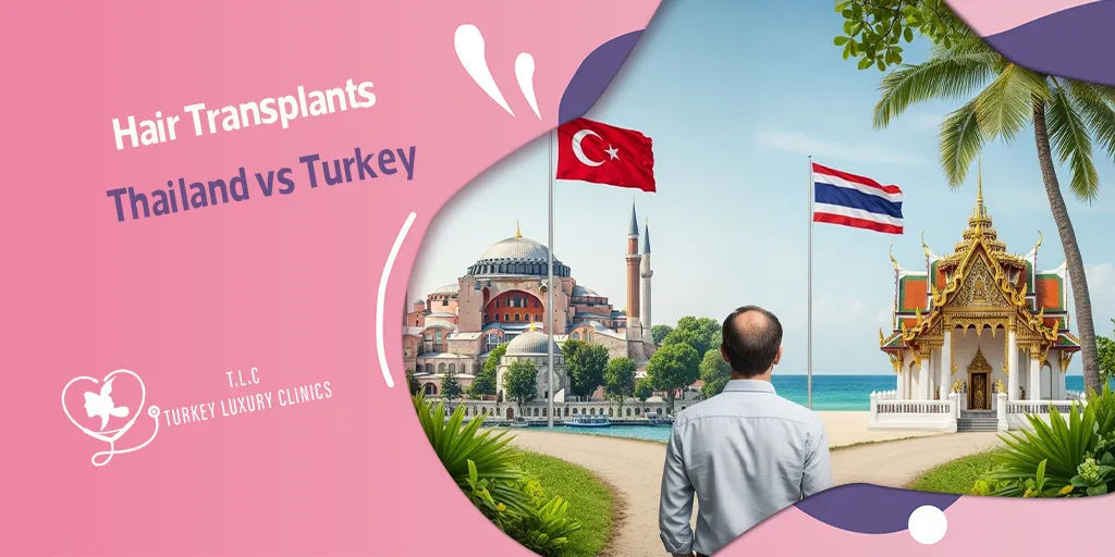 Haartransplantation Thailand vs. Türkei: Erschwingliche Optionen