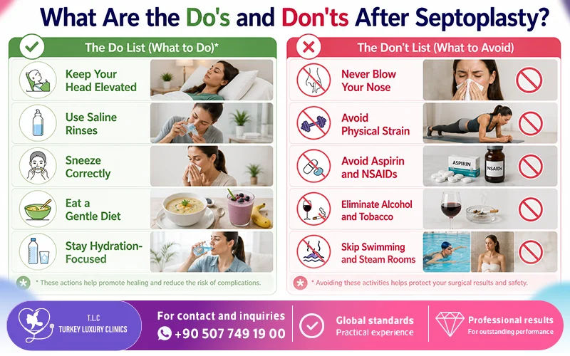 What Are the Do's and Don'ts After Septoplasty?