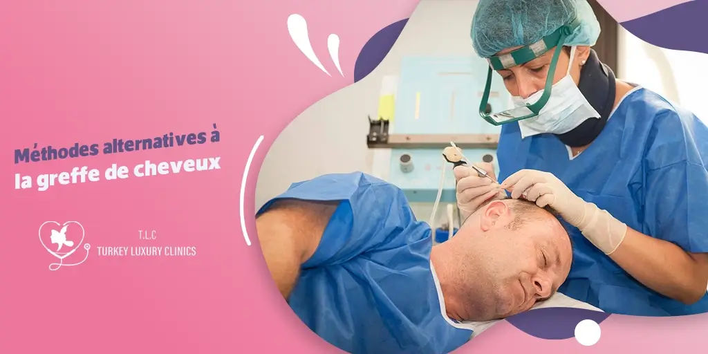 Méthodes alternatives à la greffe de cheveux