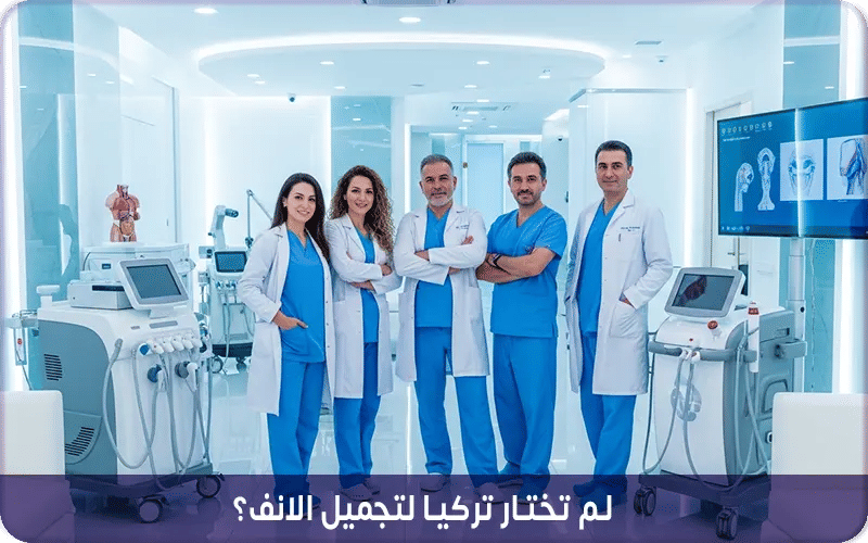 لماذا تختار تركيا لتجميل الانف؟