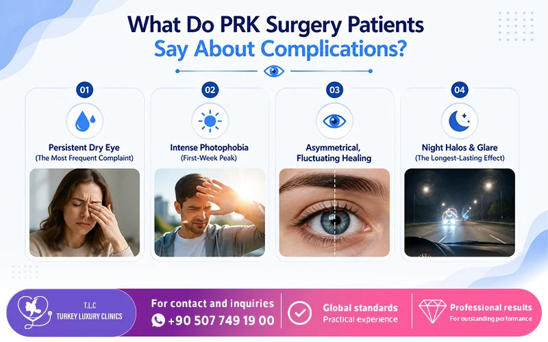 What Do PRK Surgery Patients Say About Complications?