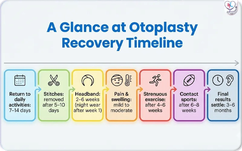 A Glance at Otoplasty Recovery Timeline