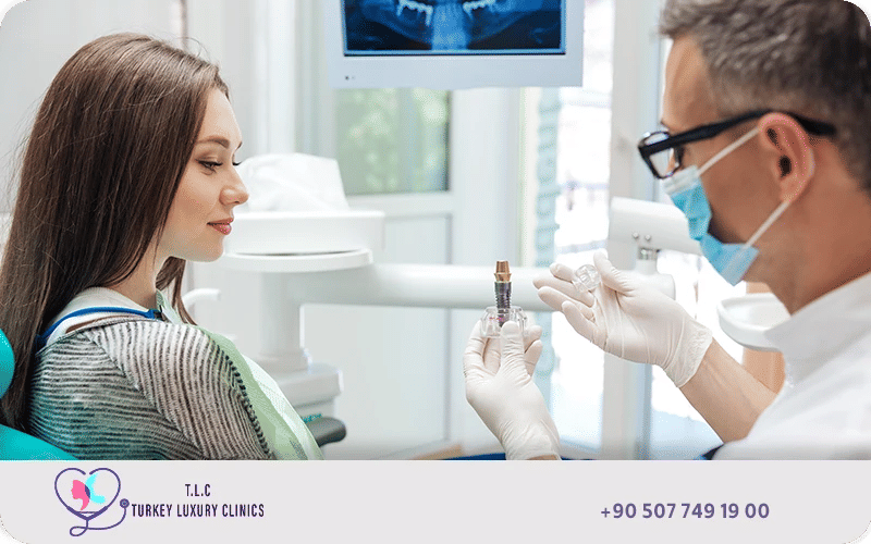 Why choose Turkey for dental treatments – patient and dentist at Turkey Luxury Clinics dental consultation in Istanbul