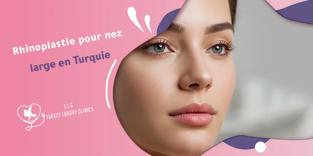 Rhinoplastie pour nez large en Turquie
