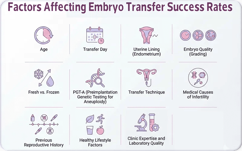 Factors Affecting Embryo Transfer Success Rates