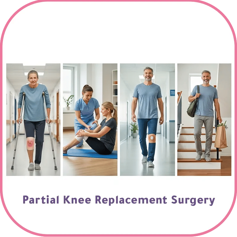 timeline Partial Knee Replacement Surgery Recovery