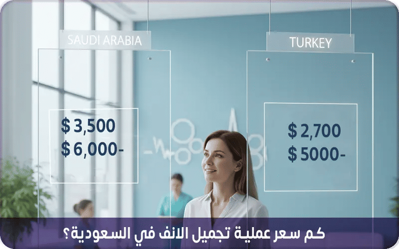 كم سعر عملية تجميل الانف في السعودية؟