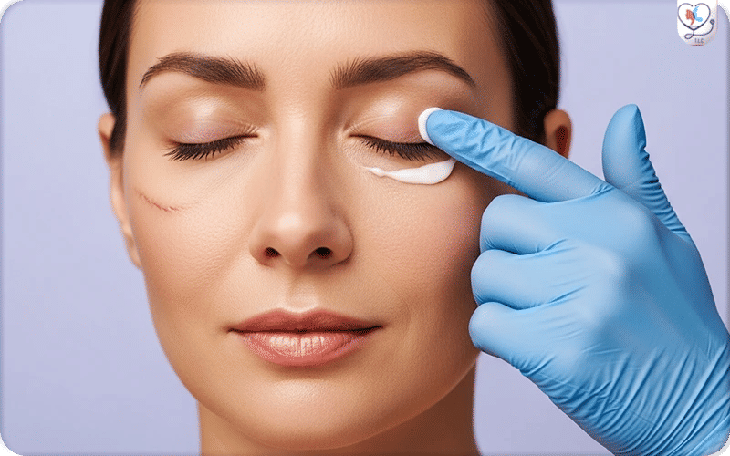 Quelle crème sur cicatrice après une blépharoplastie ?