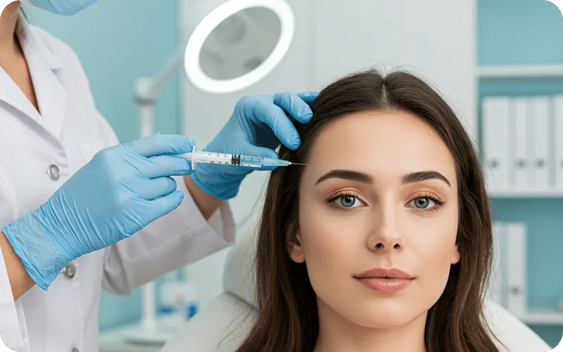 خطوات حقن البوتوكس