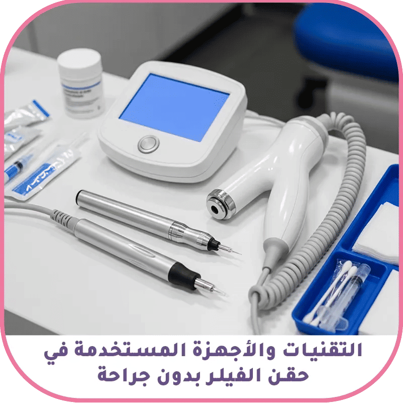 التقنيات والأجهزة المستخدمة في حقن الفيلر بدون جراحة