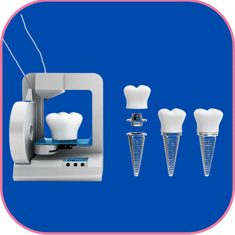 3D Printed Dental Implants Images