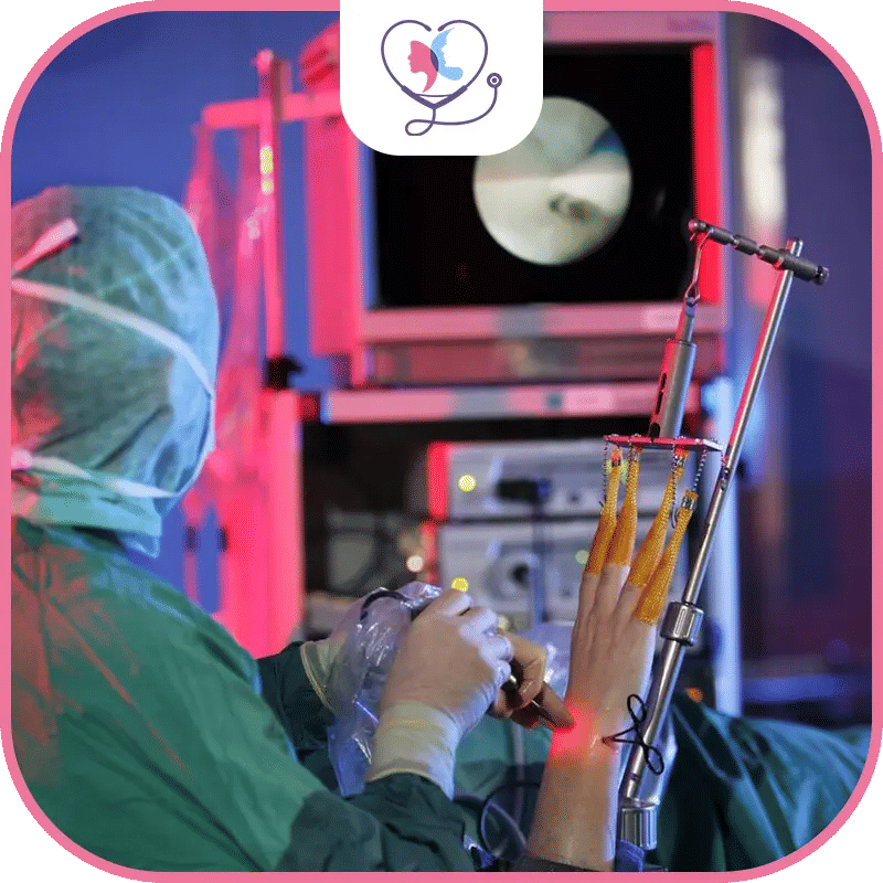 أنواع عملية تنظير المعصم