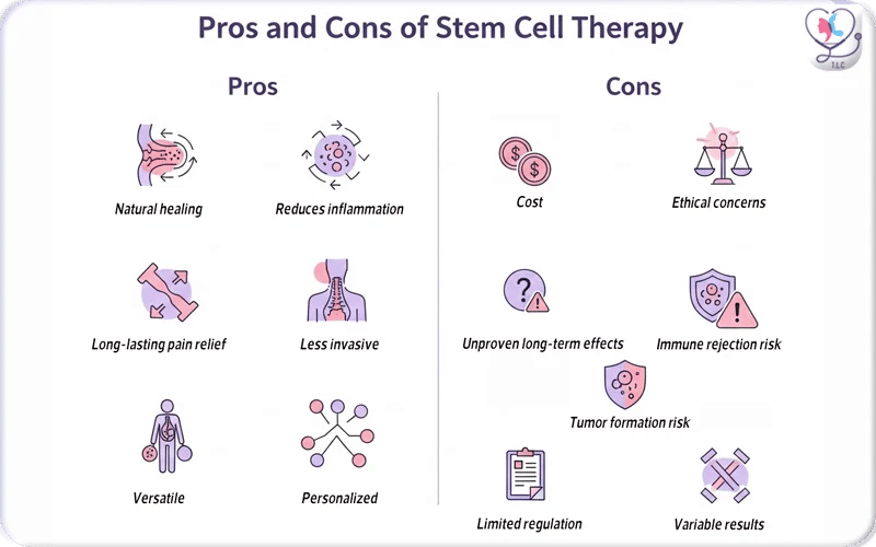 Pros and Cons of Stem Cell Therapy