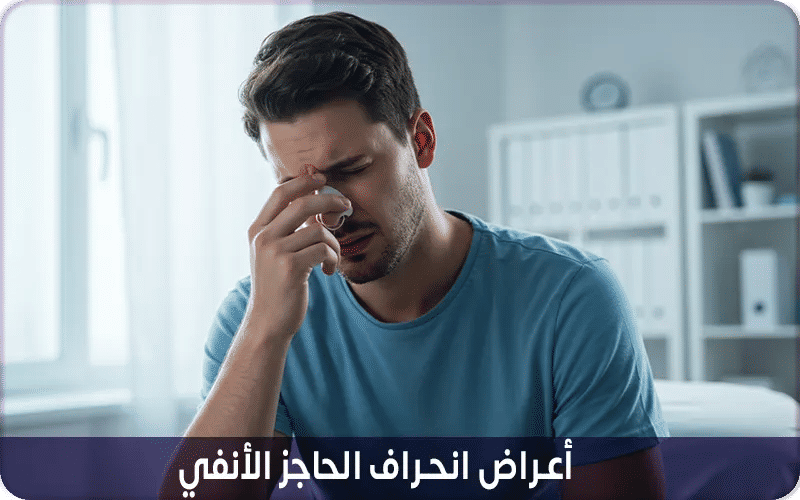 أعراض انحراف الحاجز الأنفي