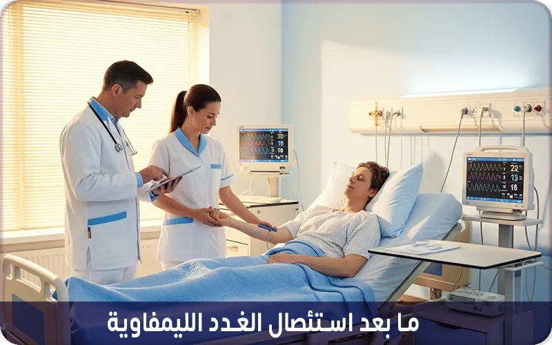 ما بعد استئصال الغدد الليمفاوية