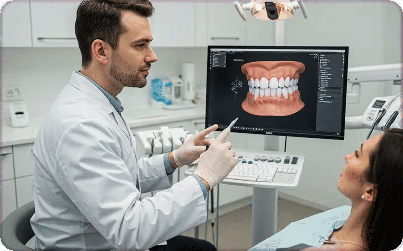 Digital Hollywood Smile Design Procedure Steps