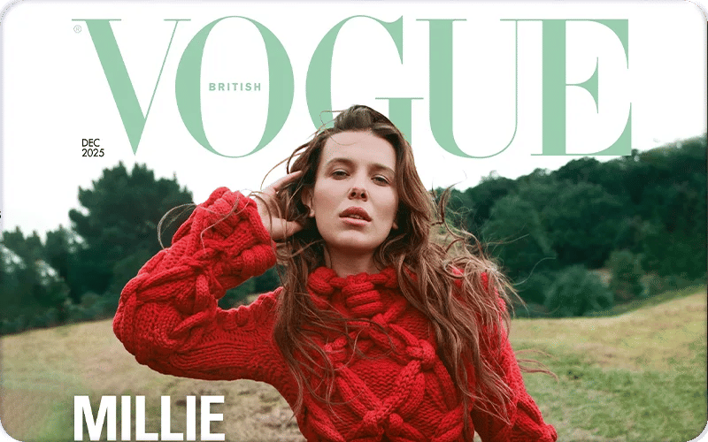 Millie Bobby Brown on “Stranger Things” set, showing smooth skin fueling Botox rumors. Millie Bobby Brown on “Stranger Things” set, showing smooth skin fueling Botox rumors.