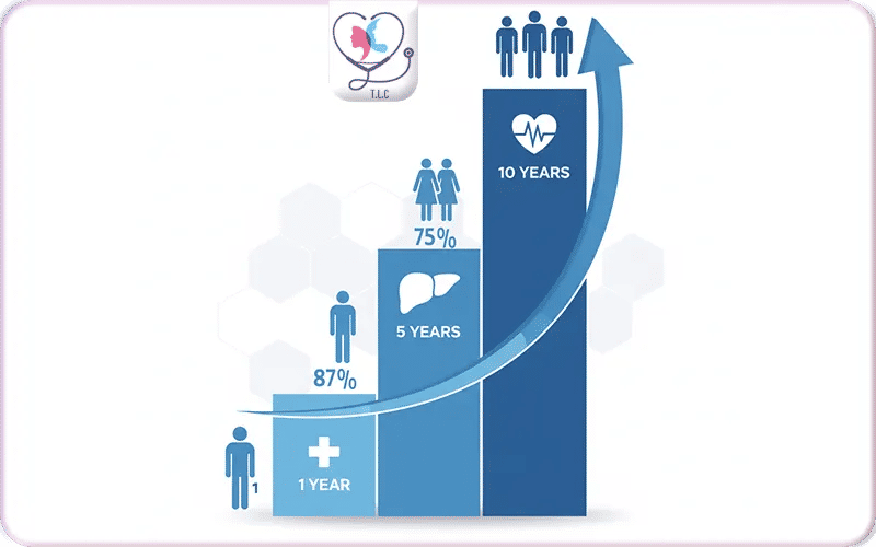 كم يعيش المريض بعد زراعة الكبد؟