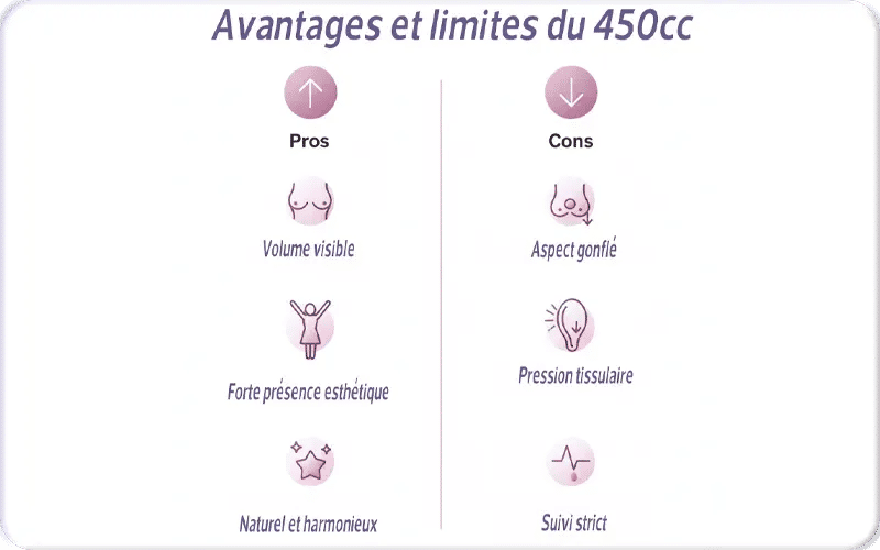 Avantages et limites du 450cc