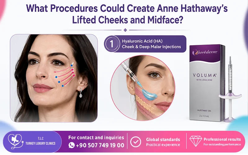 What Procedures Could Create Anne Hathaway’s Lifted Cheeks and Midface?
