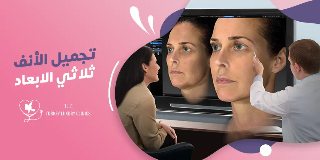 تجميل الانف ثلاثي الابعاد: دقة في التصميم ونتائج مذهلة