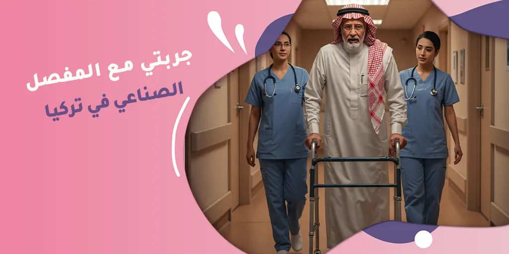 تجربتي مع المفصل الصناعي في تركيا