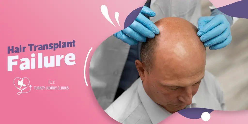 Haartransplantation fehlgeschlagen