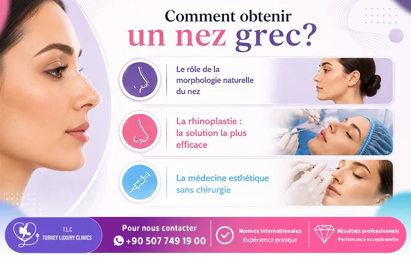 Comment obtenir un nez grec?