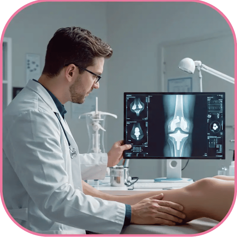 diagnostic genou en échec