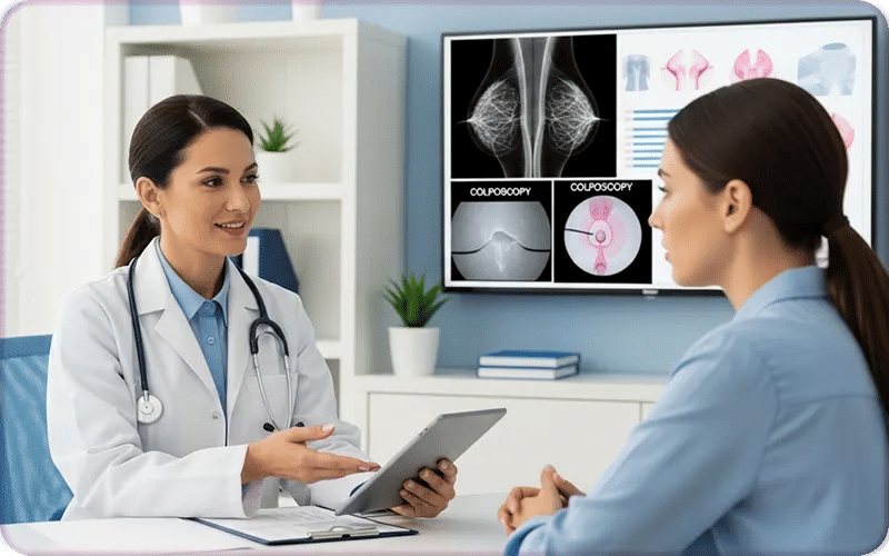 Components of Health Checkup for Women Include: 2