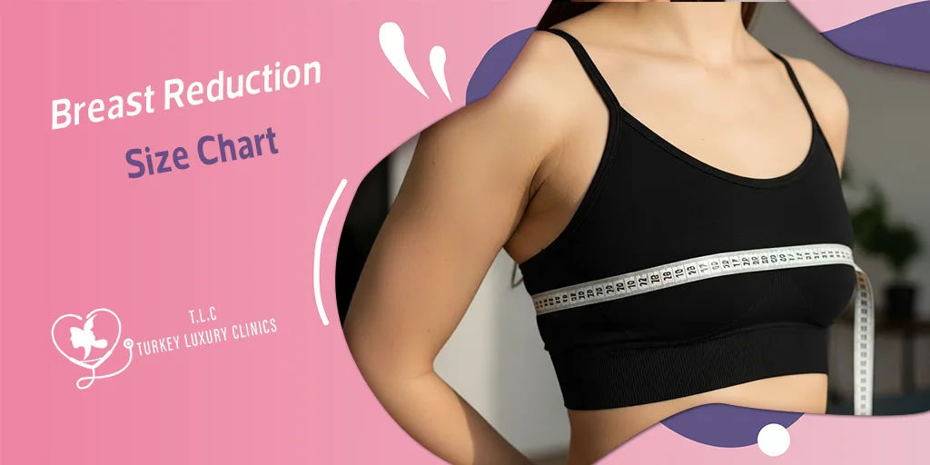 Breast Reduction Size Chart: Visual Guide to Cup Sizes & Grams