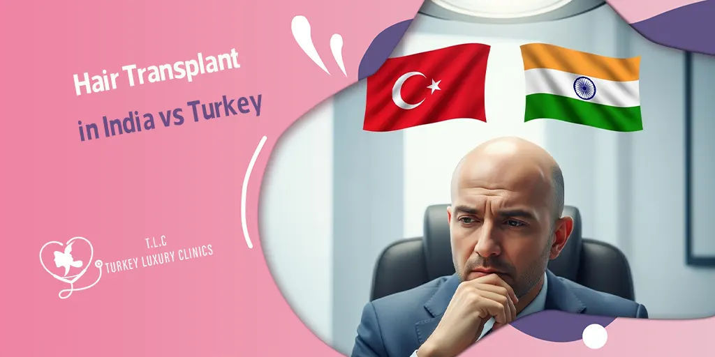 Haartransplantation in Indien vs. Türkei: Kosten, Sicherheit und Erfolg