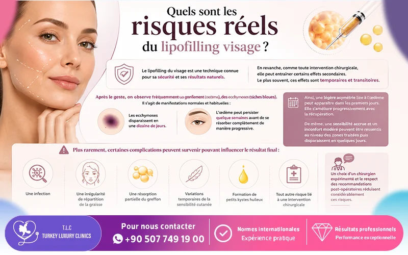 Quels sont les risques réels du lipofilling visage? 