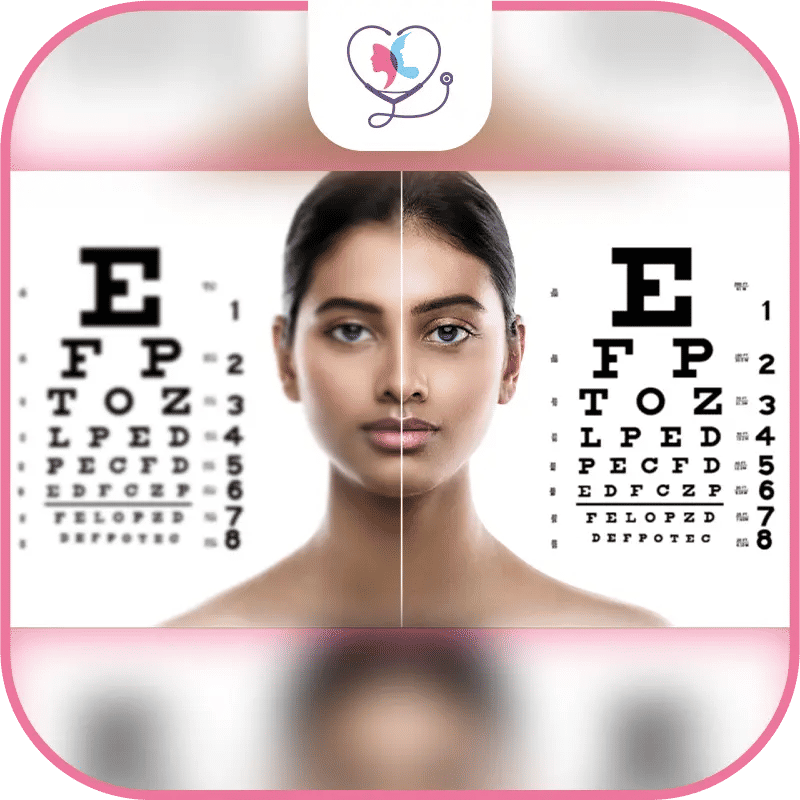 عملية الليزك قبل وبعد