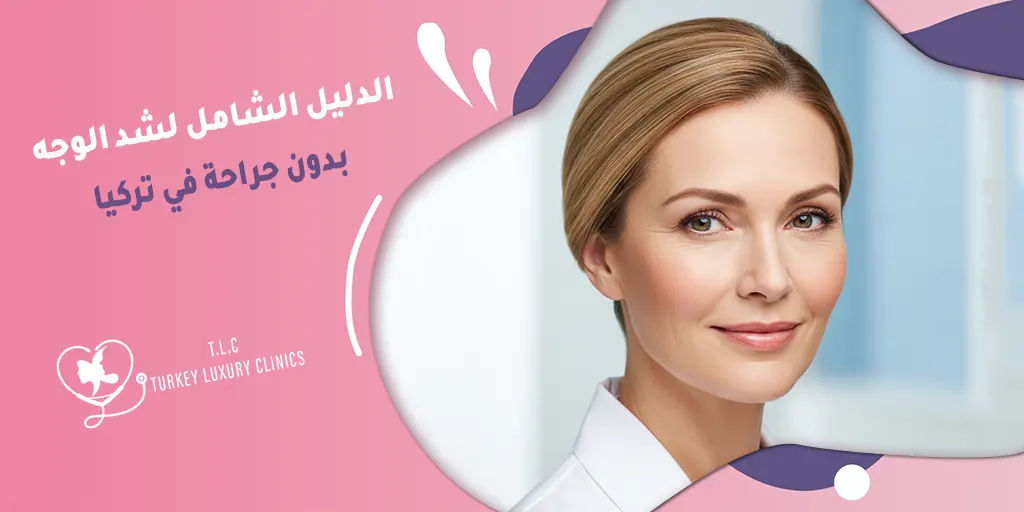الدليل الشامل لشد الوجه بدون جراحة في تركيا