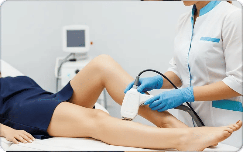 Liposuccion douce mollet