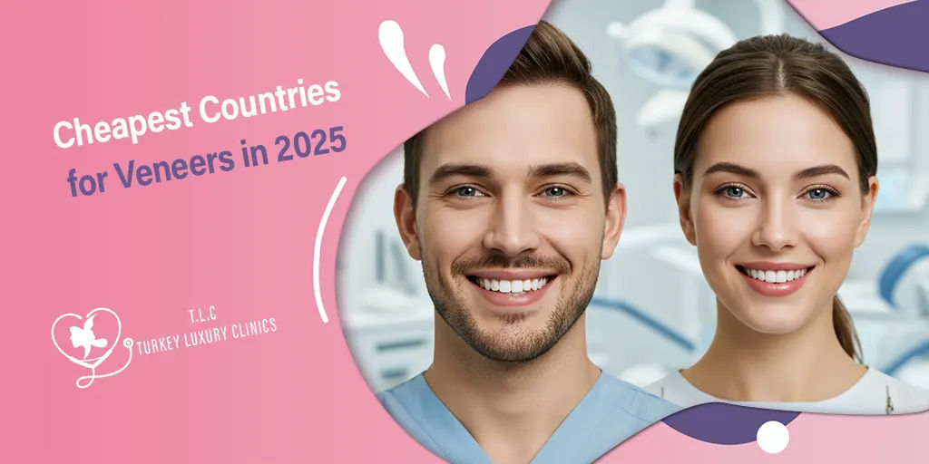 Cheapest Countries for Veneers in 2025: Turkey, India, Mexico & More