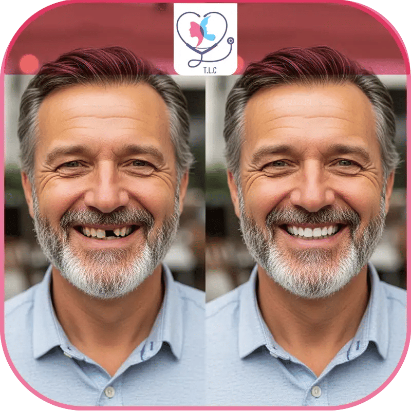 النتائج التي حصلتُ عليها بعد زراعة الأسنان