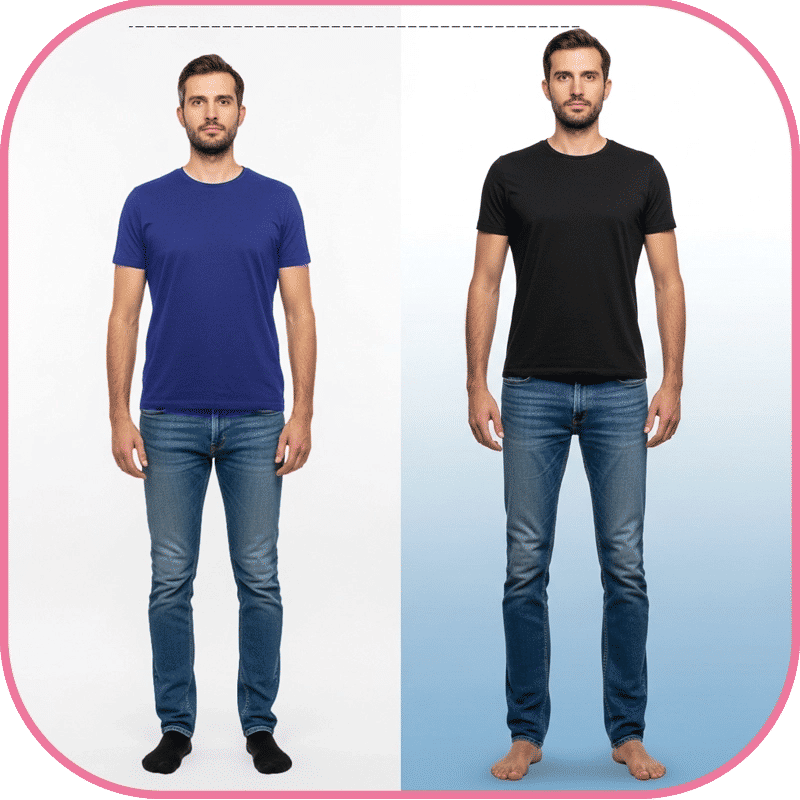 Cosmetic Height Surgery Before and After