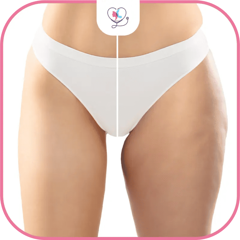 شفط دهون الفخذين