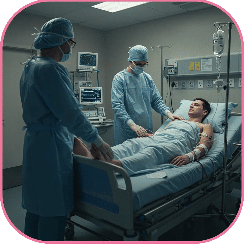 convalescence allongement des jambes